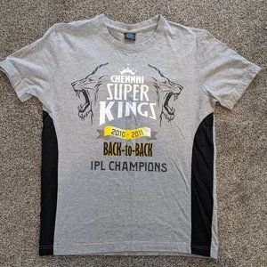 Chennai Super Kings - Gray/Black - T-Shirt